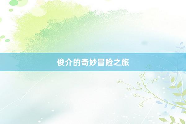 俊介的奇妙冒险之旅